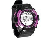 Multi Function Sports Wrist Watch Sleep Monitor Pedometer Step Counter and Stop Watch Pink