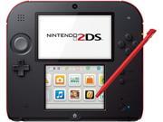 Nintendo 2DS Handheld Gaming System Crimson Red