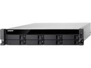 QNAP NAS TS-832XU-RP-4G-US 2U 8-Bay ARM 4GB DDR3 RAM 1.7GHz 2x10GbE SFP+ RTL