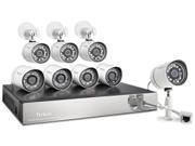 Funlux Surveillance KS S88TA S 8 Channel 8xCameras 720P sPoE NVR System Retail