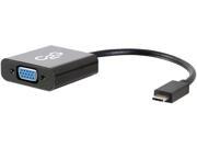 C2G 29471 3.1 USB C VGA Video Adptr Blk