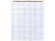 Recycled Easel Pads Quadrille Rule 27 X 34 White 50 Sheet 2 Ctn