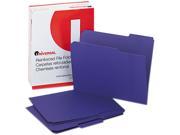 Colored File Folders 1 3 Cut Assorted Two Ply Top Tab Letter Viole