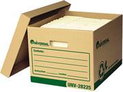 Recycled Record Storage Box Letter Legal 12 X 15 X 10 Kraft 12 Car