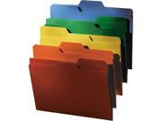 Findit File Folders 1 3 Cut 11 Pt Stock Letter Assorted 80 Pk
