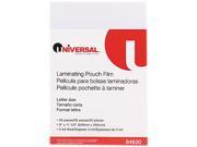 Clear Laminating Pouches 3 Mil 9 X 11 1 2 25 Pack