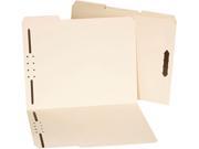 Manila Folders Two Fasteners 1 3 Tab Letter 50 Box