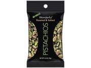 Pam 070146A25M Wonderful Pistachios Dry Roasted Salted 2.5 oz 8 Box