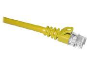 ClearLinks 100FT Cat. 6 550MHZ Yellow Molded Snagless Patch Cable