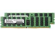 Black Diamond Memory 32GB 2 x 16GB 288 Pin DDR4 SDRAM ECC Registered DDR4 2133 PC4 17000 Server Memory Model BD16GX22133MQR26