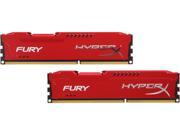 HyperX FURY 8GB 2 x 4GB 240 Pin DDR3 SDRAM DDR3 1866 Desktop Memory Model HX318C10FRK2 8