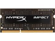HyperX Impact Black Series 4GB 204 Pin DDR3 SO DIMM DDR3L 1600 PC3L 12800 Laptop Memory Model HX316LS9IB 4