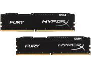 HyperX Fury 16GB 2 x 8GB DDR4 2666 RAM Desktop Memory CL15 XMP Black DIMM 288 Pin HX426C15FBK2 16