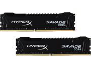 HyperX Savage 16GB 2 x 8GB 288 Pin DDR4 SDRAM DDR4 2400 PC4 19200 Desktop Memory Model HX424C12SB2K2 16