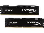 HyperX Fury 8GB 2 x 4GB DDR4 2400MHz DRAM Desktop Memory CL15 1.2V DIMM 288 pin HX424C15FBK2 8 SLV Intel XMP AMD Ryzen