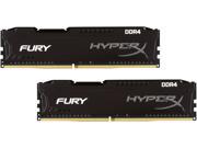 HyperX Fury 16GB 2 x 8GB DDR4 2400MHz DRAM Desktop Memory CL15 1.2V DIMM 288 pin HX424C15FB2K2 16 SLV Intel XMP AMD Ryzen