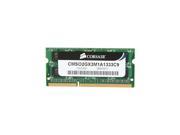 CORSAIR ValueSelect 2GB 204 Pin DDR3 SO DIMM DDR3 1333 PC3 10600 Laptop Memory Model CMSO2GX3M1A1333C9