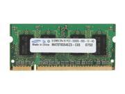 SAMSUNG 512MB 200 Pin DDR2 SO DIMM DDR2 667 PC2 5300 Laptop Memory Model M470T6554EZ3 CE6