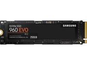 SAMSUNG 960 EVO M.2 250GB NVMe PCI-Express 3.0 x4 Internal Solid State Drive ...