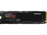 SAMSUNG 960 EVO M.2 500GB NVMe PCI-Express 3.0 x4 Internal Solid State Drive ...