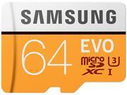Samsung 64GB EVO microSDXC UHS-I/U3 Memory Card with Adapter, Speed Up to 100MB/s (MB-MP64GA/AM) Samsung 64GB EVO microSDXC UHS-I/U3 Memory Card with Adapter, Speed Up to 100MB/s (MB-MP64GA/AM)