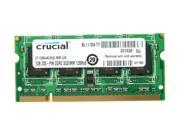 Crucial 1GB 200 Pin DDR2 SO DIMM DDR2 800 PC2 6400 Laptop Memory Model CT12864AC800