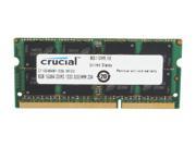 Crucial 8GB 204 Pin DDR3 SO DIMM DDR3L 1333 PC3L 10600 Laptop Memory Model CT102464BF1339
