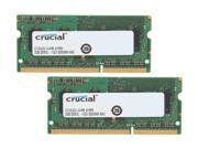 Crucial 4GB 2 x 2GB 204 Pin DDR3 SO DIMM DDR3 1333 PC3 10600 Memory for Apple Model CT2K2G3S1339M