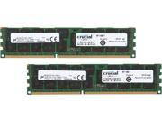 Crucial 32GB 2 x 16GB 240 Pin DDR3 SDRAM ECC Registered DDR3 1600 PC3 12800 Server Memory Model CT2K16G3ERSLD4160B