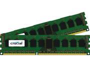 Crucial 8GB 2 x 4GB 240 Pin DDR3 SDRAM ECC Unbuffered DDR3 1600 PC3 12800 Server Memory Model CT2KIT51272BD160BJ