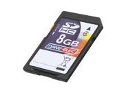 DANE ELEC 8GB Secure Digital High Capacity SDHC Flash Card Model DA SD 8192 R