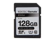 Wintec Filemate Elite 128GB Secure Digital Extended Capacity SDXC Flash Card Model 3FMSX128GU1E R