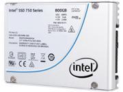 Intel 750 Series 2.5 U.2 M.2 adaptor 800GB PCI Express 3.0 x4 MLC Internal Solid State Drive SSD SSDPE2MW800G4M2