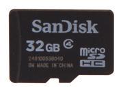 SanDisk 32GB microSDHC Flash Card Model SDSDQ 032G A11M