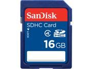 SanDisk 16GB Secure Digital High Capacity SDHC Flash Card