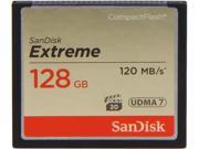 SanDisk 128GB Compact Flash CF Memory Card Model SDCFXS 128G A46
