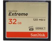SanDisk 32GB Compact Flash CF Flash Card Model SDCFXS 032G A46