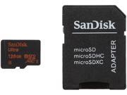 SanDisk Ultra 128GB microSDXC Flash Card With Adapter Model SDSDQUA 128G G46A
