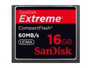 SanDisk Extreme 16GB Compact Flash CF Flash Card