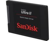 SanDisk Ultra II 2.5 120GB SATA Revision 3.0 6 Gb s Internal Solid State Drive SSD SDSSDHII 120G G25