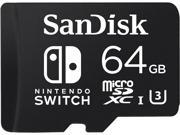 SanDisk 64GB microSDXC UHS-I/U3 Memory Card for Nintendo Switch, Speed Up to 100MB/s (SDSQXBO-064G-ANCZA) SanDisk 64GB microSDXC UHS-I/U3 Memory Card for Nintendo Switch, Speed Up to 100MB/s (SDSQXBO-064G-ANCZA)
