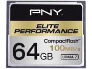 PNY Elite Performance 64GB Compact Flash CF Flash Card Model CF64GELIPER EF