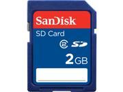 SanDisk Standard 2GB Secure Digital SD Flash Card Model SDSDB 2048 A11