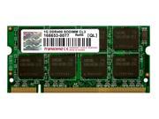Transcend 1GB 200 Pin DDR SO DIMM DDR 400 PC 3200 Laptop Memory Model TS128MSD64V4A