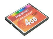 Transcend 4GB Compact Flash CF Flash Card Model TS4GCF133