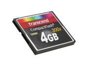 Transcend 4GB Compact Flash CF Flash Card Model TS4GCF300