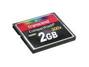 Transcend 2GB Compact Flash CF Flash Card Model TS2GCF300