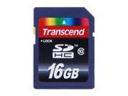 Transcend 16GB Secure Digital High Capacity SDHC Flash Card Model TS16GSDHC10