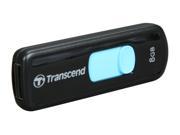 Transcend JetFlash 500 8GB USB 2.0 Flash Drive Blue