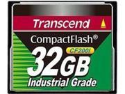 Transcend 32GB Compact Flash CF Flash Card Model TS32GCF200I